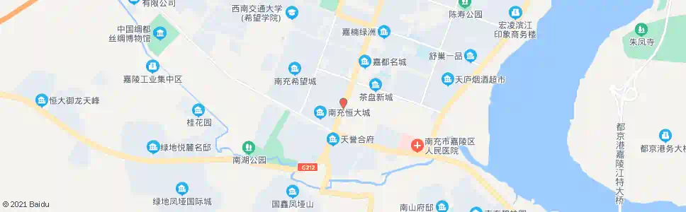 南充都尉路四段_公交站地图_南充公交_妙搜公交查询2025