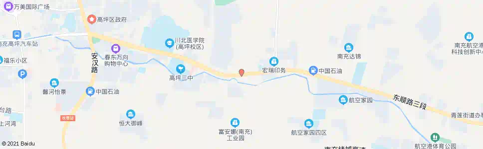 南充孙家堰_公交站地图_南充公交_妙搜公交查询2025