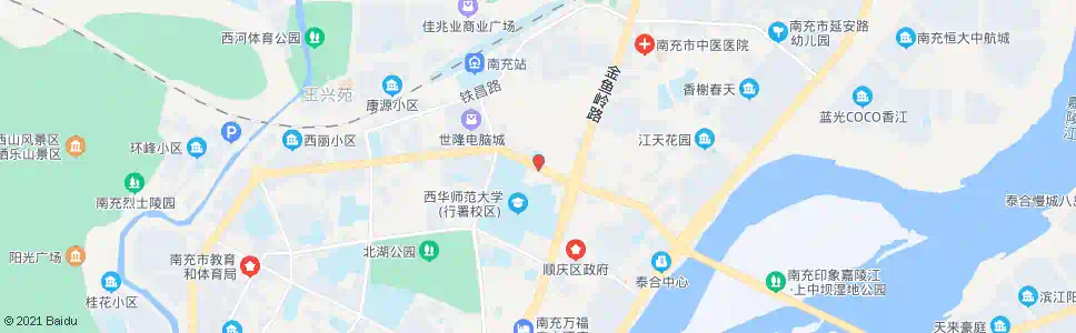 南充和平东路_公交站地图_南充公交_妙搜公交查询2025