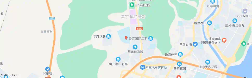 南充嘉陵一中_公交站地图_南充公交_妙搜公交查询2025