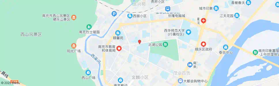 南充南充中专_公交站地图_南充公交_妙搜公交查询2025