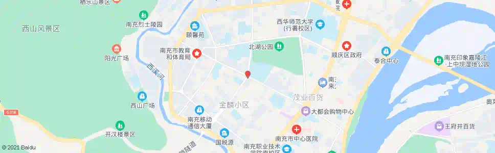 南充涪江路_公交站地图_南充公交_妙搜公交查询2025