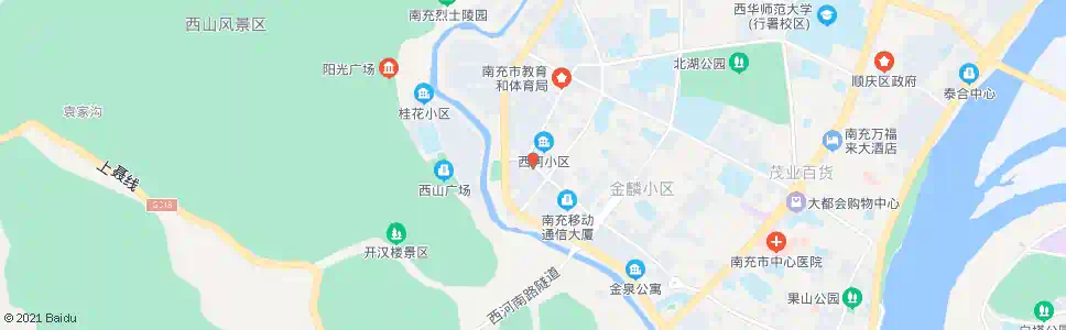 南充镇泰路口_公交站地图_南充公交_妙搜公交查询2025
