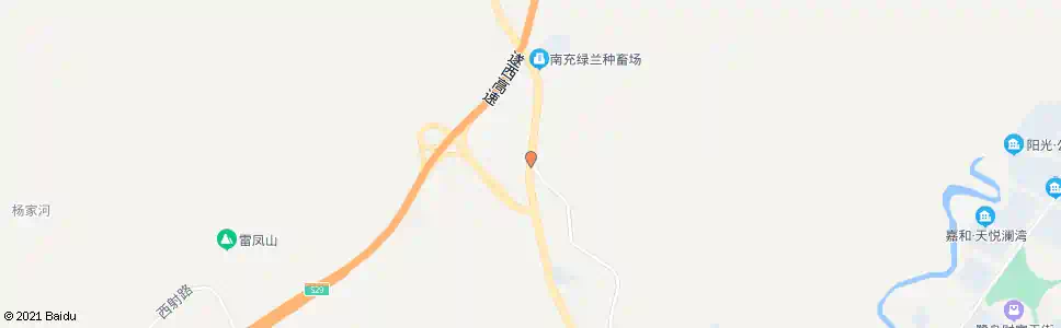 南充五里店_公交站地图_南充公交_妙搜公交查询2025
