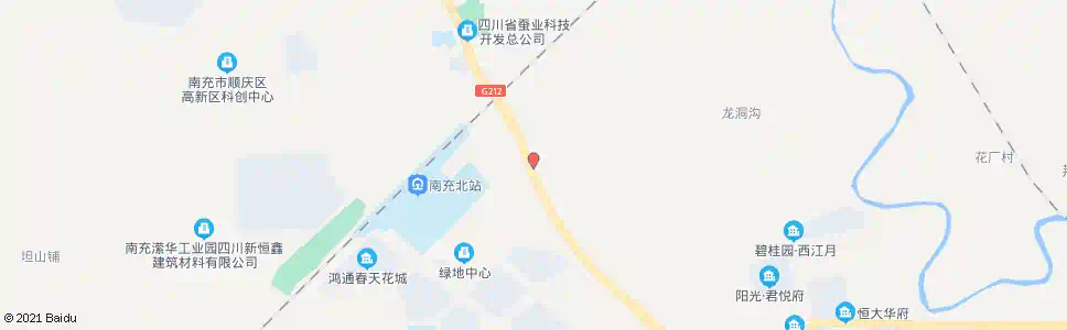 南充老角垭_公交站地图_南充公交_妙搜公交查询2025