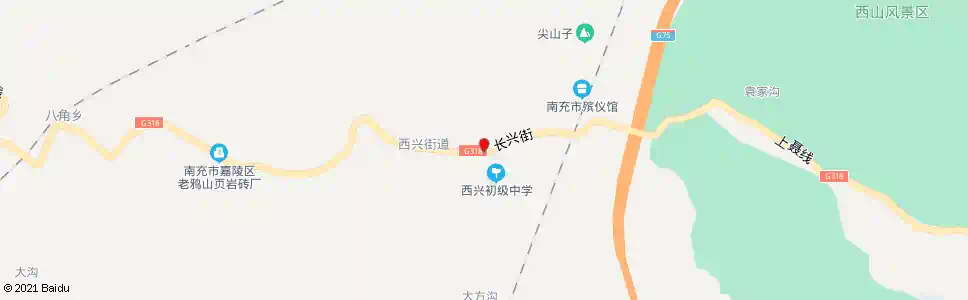 南充西兴小学_公交站地图_南充公交_妙搜公交查询2025