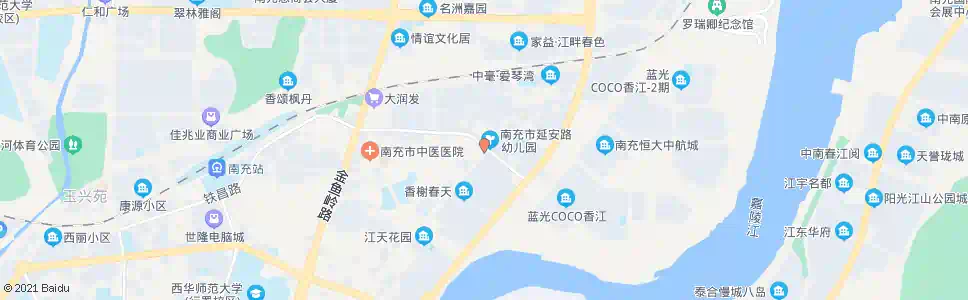 南充跃进路_公交站地图_南充公交_妙搜公交查询2025
