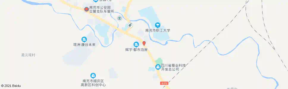 南充张家坝_公交站地图_南充公交_妙搜公交查询2025