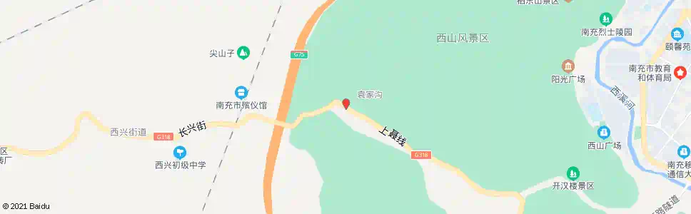 南充210_公交站地图_南充公交_妙搜公交查询2025