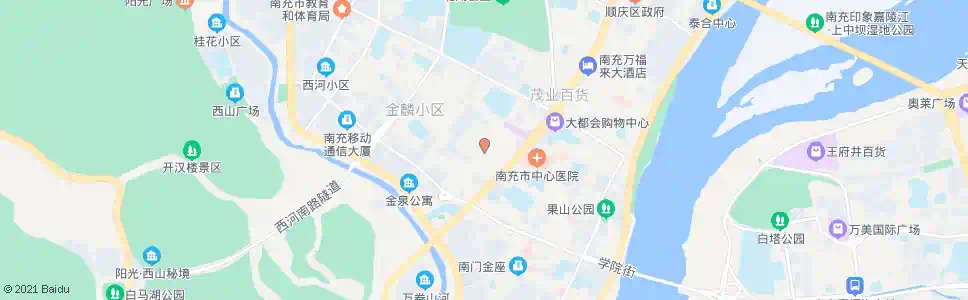 南充人民南路(西门车站)_公交站地图_南充公交_妙搜公交查询2025