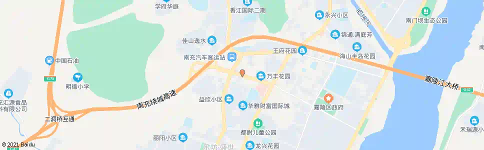 南充耀目路_公交站地图_南充公交_妙搜公交查询2025
