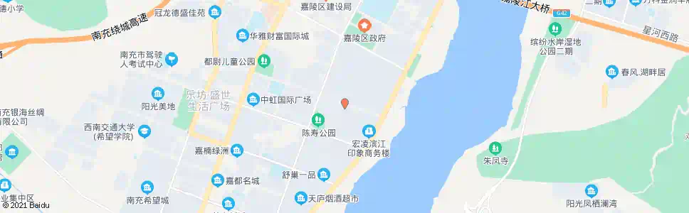 南充澳斯汀小镇_公交站地图_南充公交_妙搜公交查询2025
