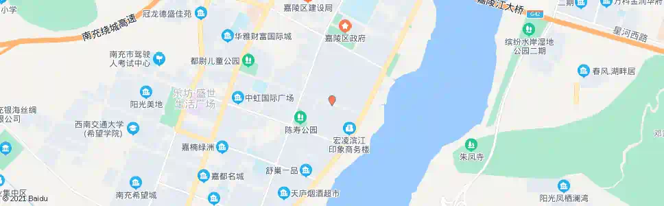 南充南荣路一段_公交站地图_南充公交_妙搜公交查询2025