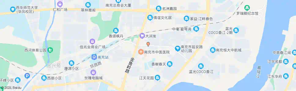 南充正阳路_公交站地图_南充公交_妙搜公交查询2025