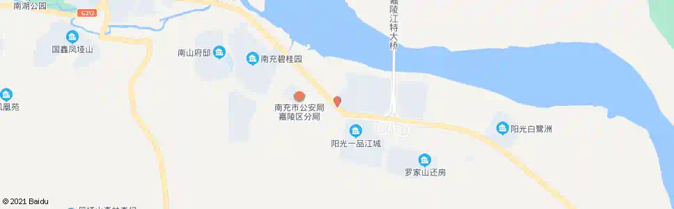 南充碧桂园西_公交站地图_南充公交_妙搜公交查询2025