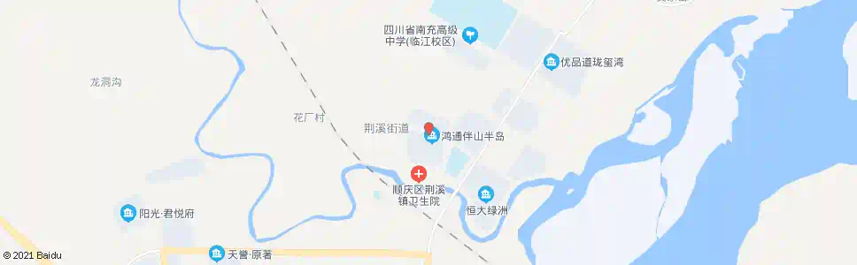 南充巴江中路_公交站地图_南充公交_妙搜公交查询2025