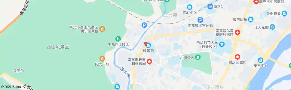 南充玉带北路_公交站地图_南充公交_妙搜公交查询2025