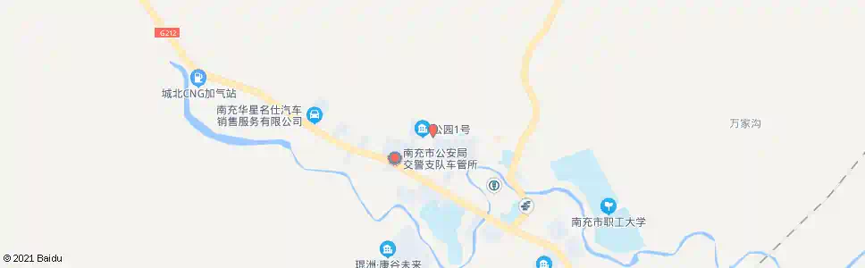 南充潆溪_公交站地图_南充公交_妙搜公交查询2025