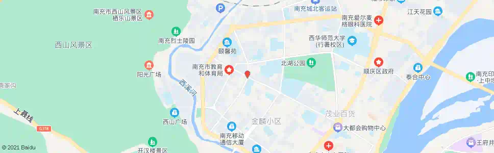 南充丝绸路口_公交站地图_南充公交_妙搜公交查询2025