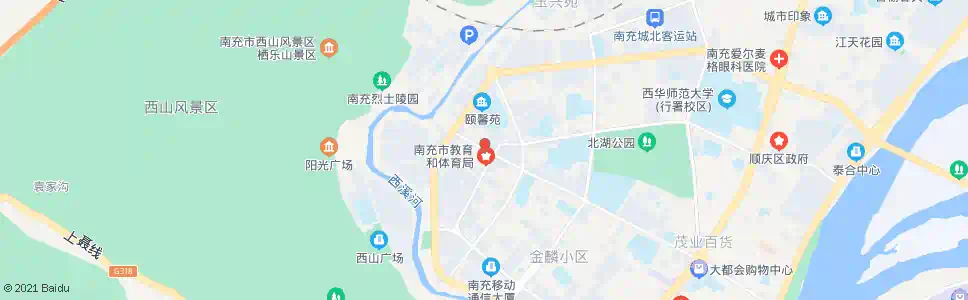 南充丝绸路_公交站地图_南充公交_妙搜公交查询2025