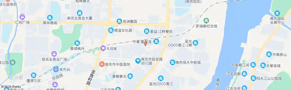 南充石油南路_公交站地图_南充公交_妙搜公交查询2025
