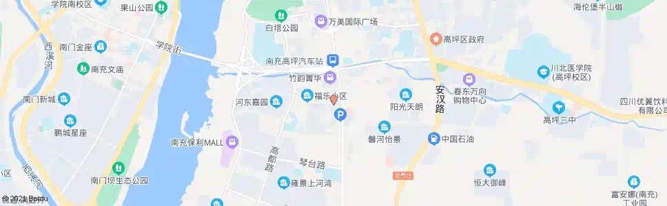 南充永荣街口_公交站地图_南充公交_妙搜公交查询2025