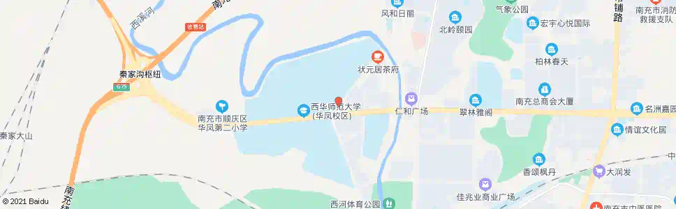 南充智达路_公交站地图_南充公交_妙搜公交查询2025