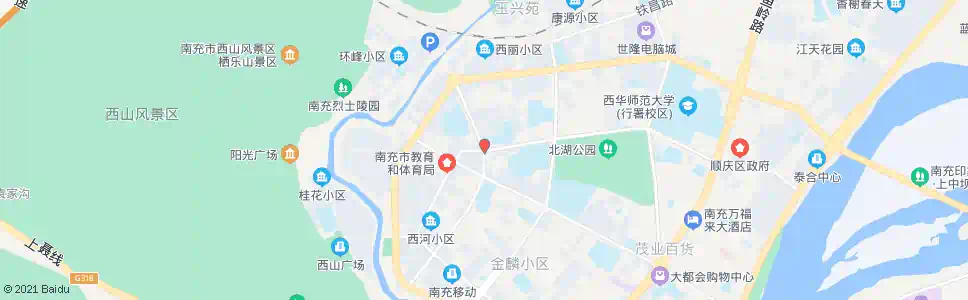 南充稻香路_公交站地图_南充公交_妙搜公交查询2025