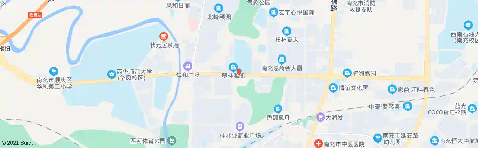 南充西华桥_公交站地图_南充公交_妙搜公交查询2025