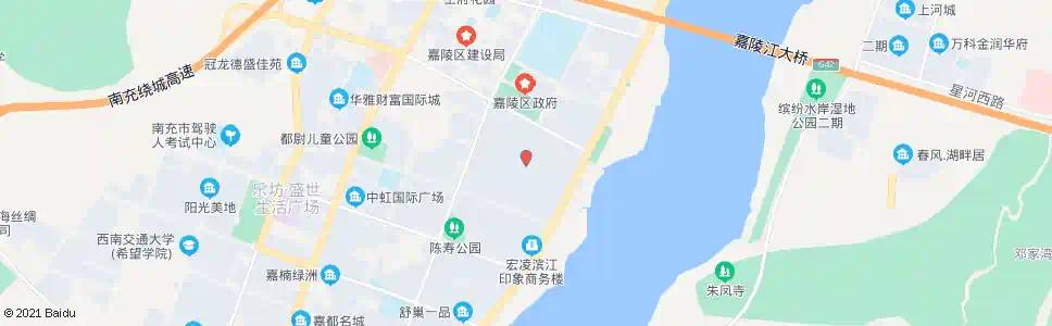 南充光彩商贸区_公交站地图_南充公交_妙搜公交查询2025