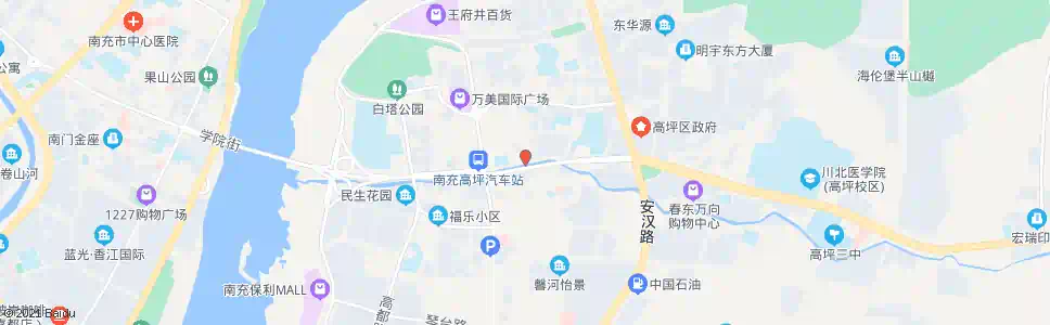 南充清溪路_公交站地图_南充公交_妙搜公交查询2025