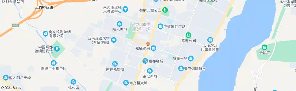 南充茶盘路口_公交站地图_南充公交_妙搜公交查询2025