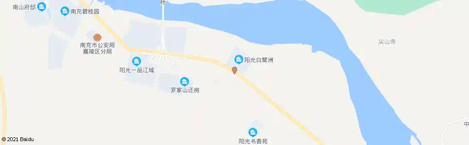 南充乌木桥_公交站地图_南充公交_妙搜公交查询2025