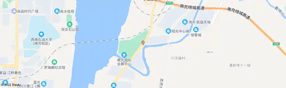 南充斯家坡_公交站地图_南充公交_妙搜公交查询2025