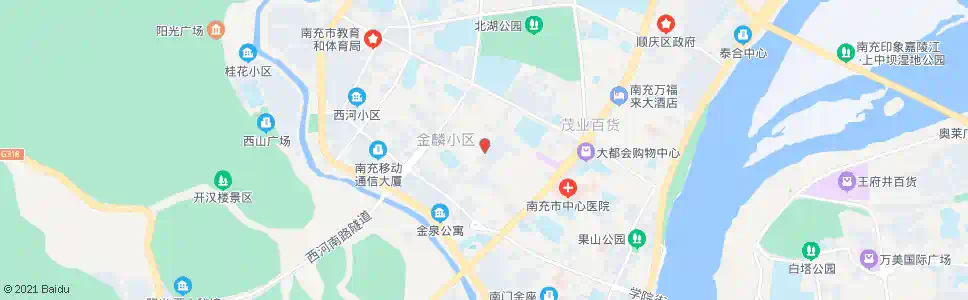南充科苑街口_公交站地图_南充公交_妙搜公交查询2025