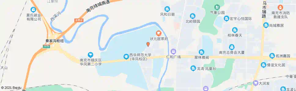 南充华凤镇_公交站地图_南充公交_妙搜公交查询2025