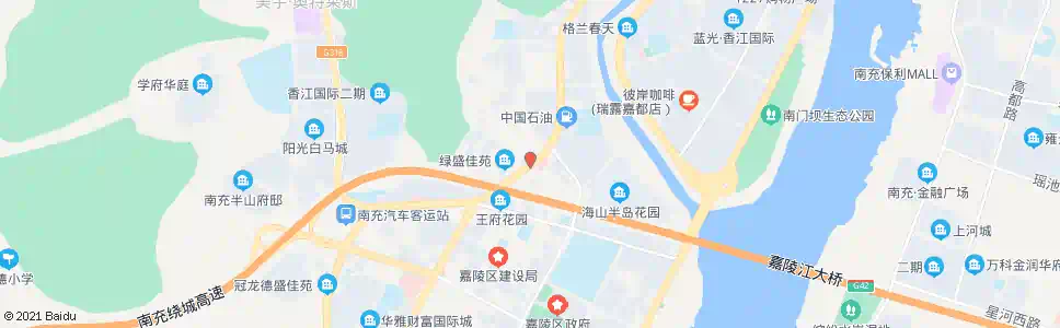南充陈寿路_公交站地图_南充公交_妙搜公交查询2025