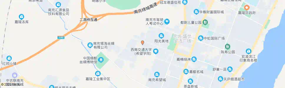 南充万福路三段_公交站地图_南充公交_妙搜公交查询2025