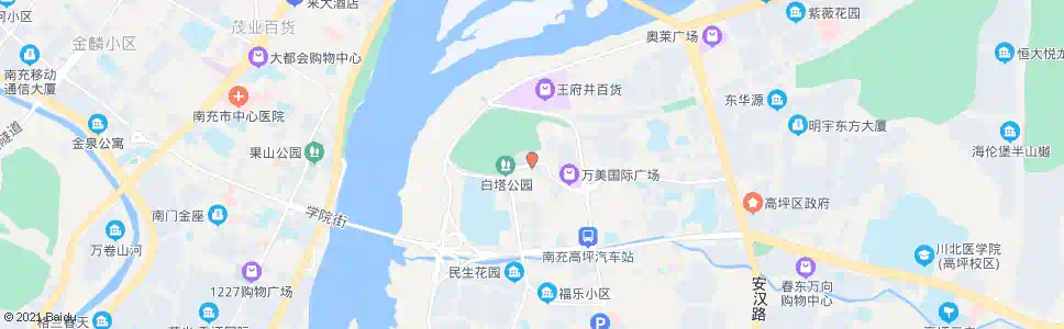 南充环塔路_公交站地图_南充公交_妙搜公交查询2025