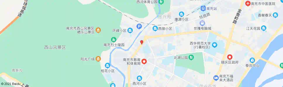 南充玉带中路_公交站地图_南充公交_妙搜公交查询2025
