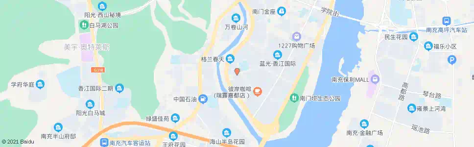 南充福音圣堂_公交站地图_南充公交_妙搜公交查询2025