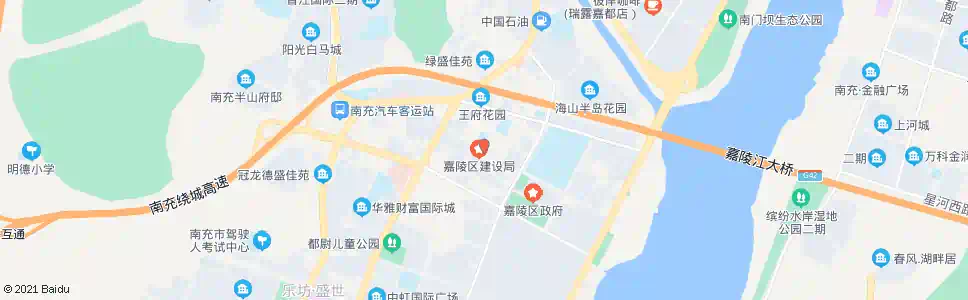 南充建业路口_公交站地图_南充公交_妙搜公交查询2025