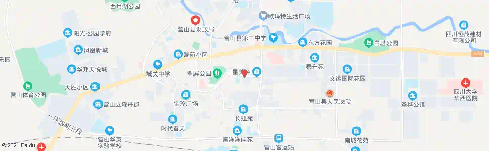 南充老角垭口_公交站地图_南充公交_妙搜公交查询2025