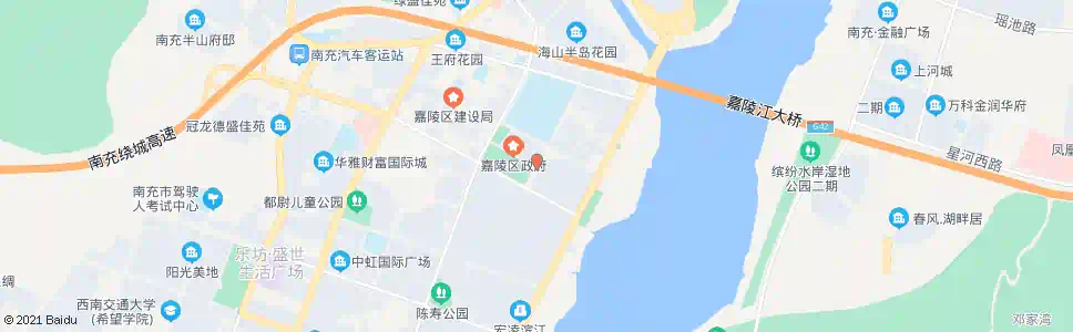 南充麻光庙_公交站地图_南充公交_妙搜公交查询2025