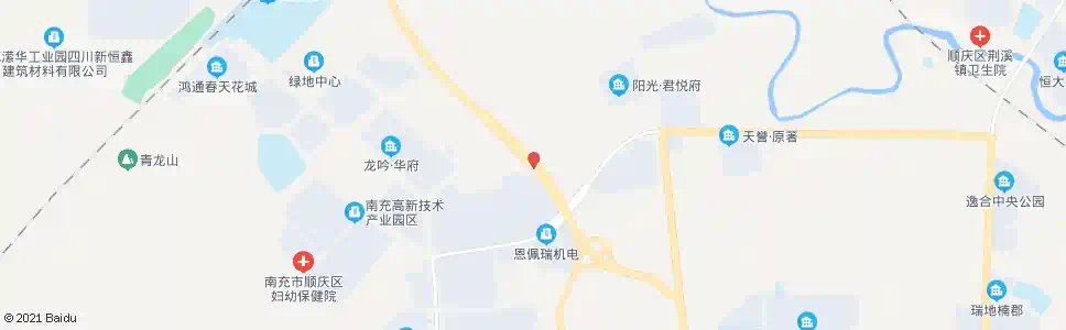 南充潘家湾_公交站地图_南充公交_妙搜公交查询2025