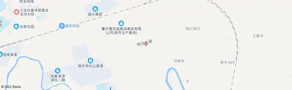 南充西门物流中心_公交站地图_南充公交_妙搜公交查询2025