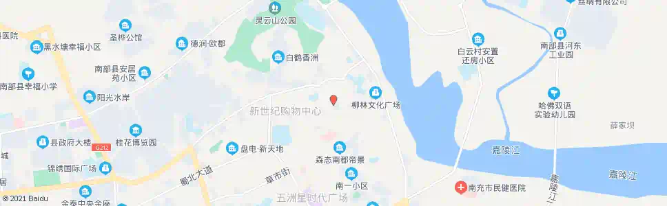 南充文庙_公交站地图_南充公交_妙搜公交查询2025