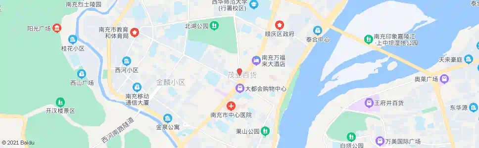南充文化路口_公交站地图_南充公交_妙搜公交查询2025