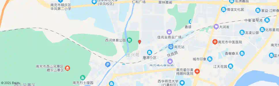 南充玉带路口_公交站地图_南充公交_妙搜公交查询2025