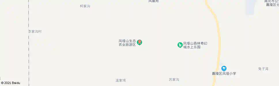 南充凤垭山风景区_公交站地图_南充公交_妙搜公交查询2025